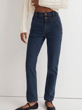 Madewell Women's The Perfect Vintage Jean in Aldon Wash: '80s Edition Size 27